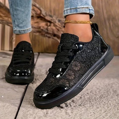 Floral Lace Sneakers