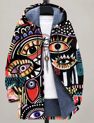 Confetti Bloom Hooded Jacket