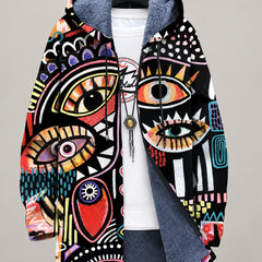 Modern Cats Hooded Jacket