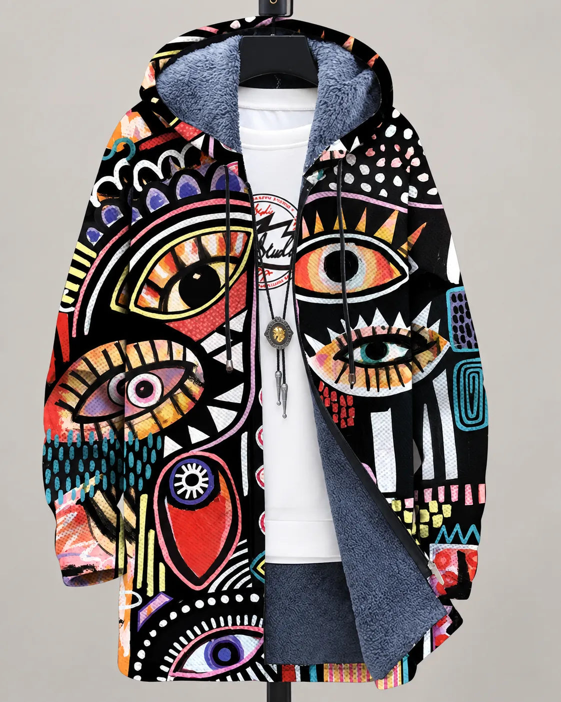 Modern Cats Hooded Jacket