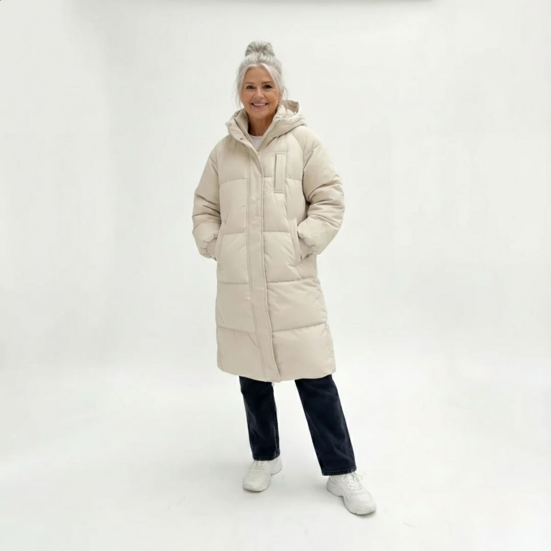 Classic Hooded Long Puffer Jacket