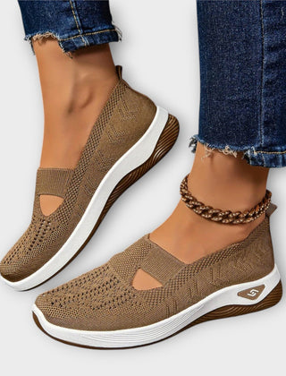 de Paseo Slip-On de Punto Confort