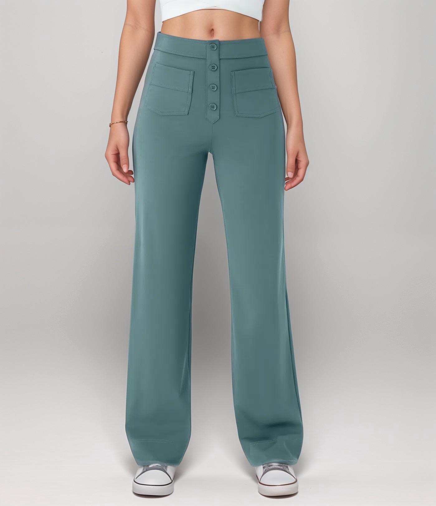 Anika | Stretch High-Waist Pants