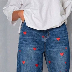 Larissa | Printed Jeans