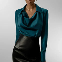 Elegant Satin Blouse