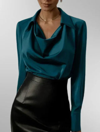 Elegant Satin Blouse