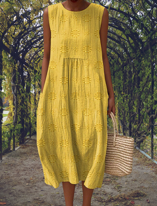 Katherine | Stylish Sleeveless Dress with Pockets