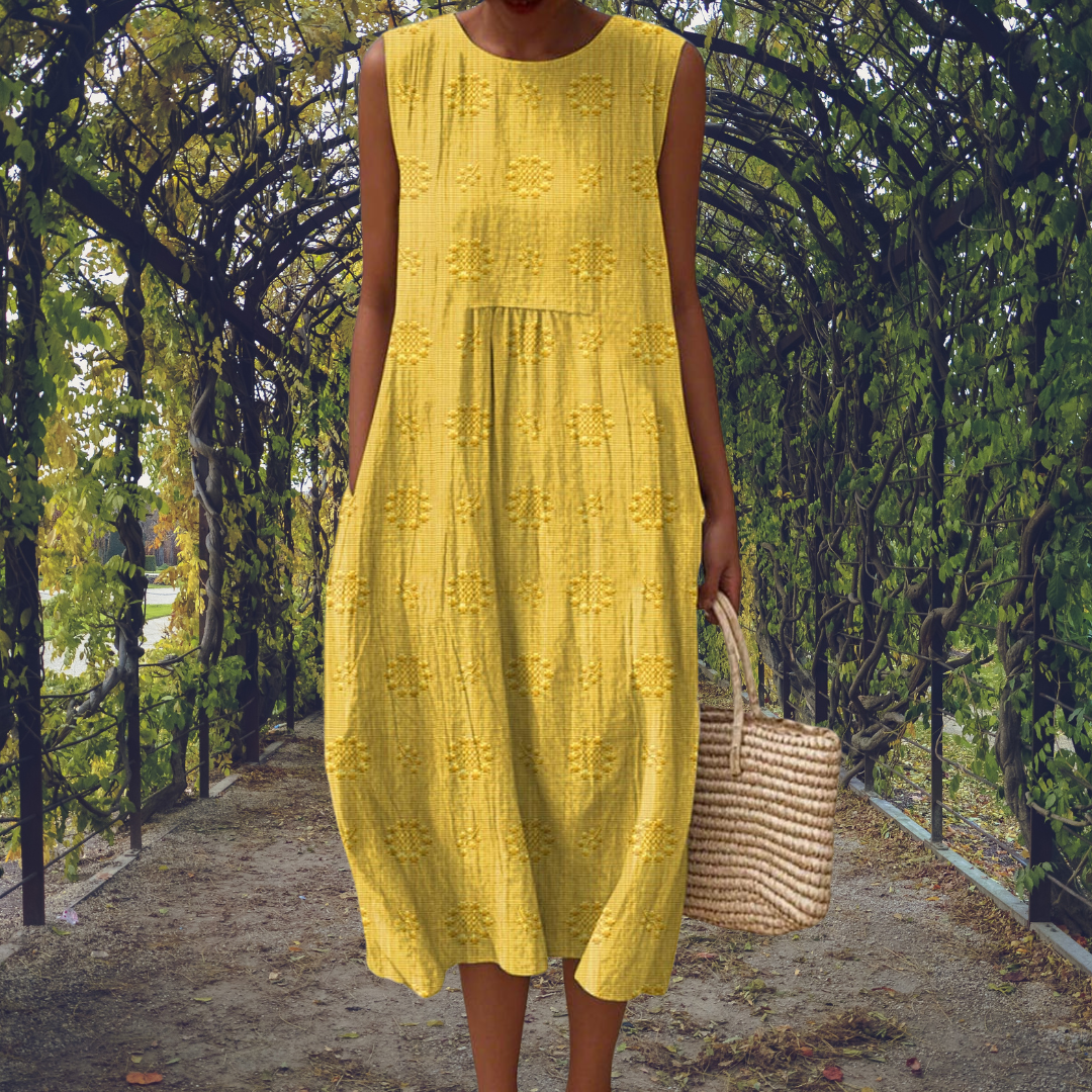 Katherine | Stylish Sleeveless Dress with Pockets