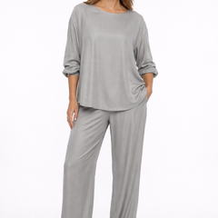 Semira | Lightweight Elegant Set with Wide Pants