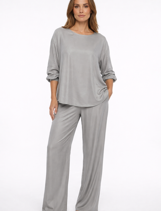 Semira | Lightweight Elegant Set with Wide Pants