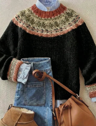 Samantha | Chic Vintage Knit Sweater