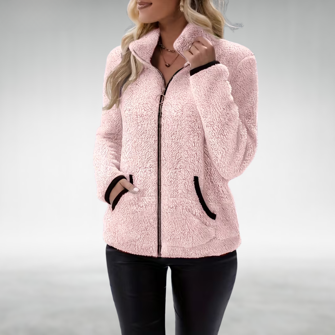Soft-Touch Zip-Up Jacket
