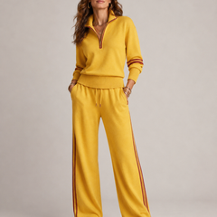 Zip Sweater Set