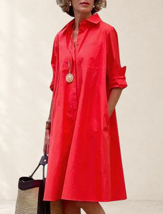 Elegant Dress With Pockets