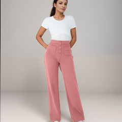 Anika | Stretch High-Waist Pants