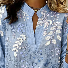 Botanical Print Blouse