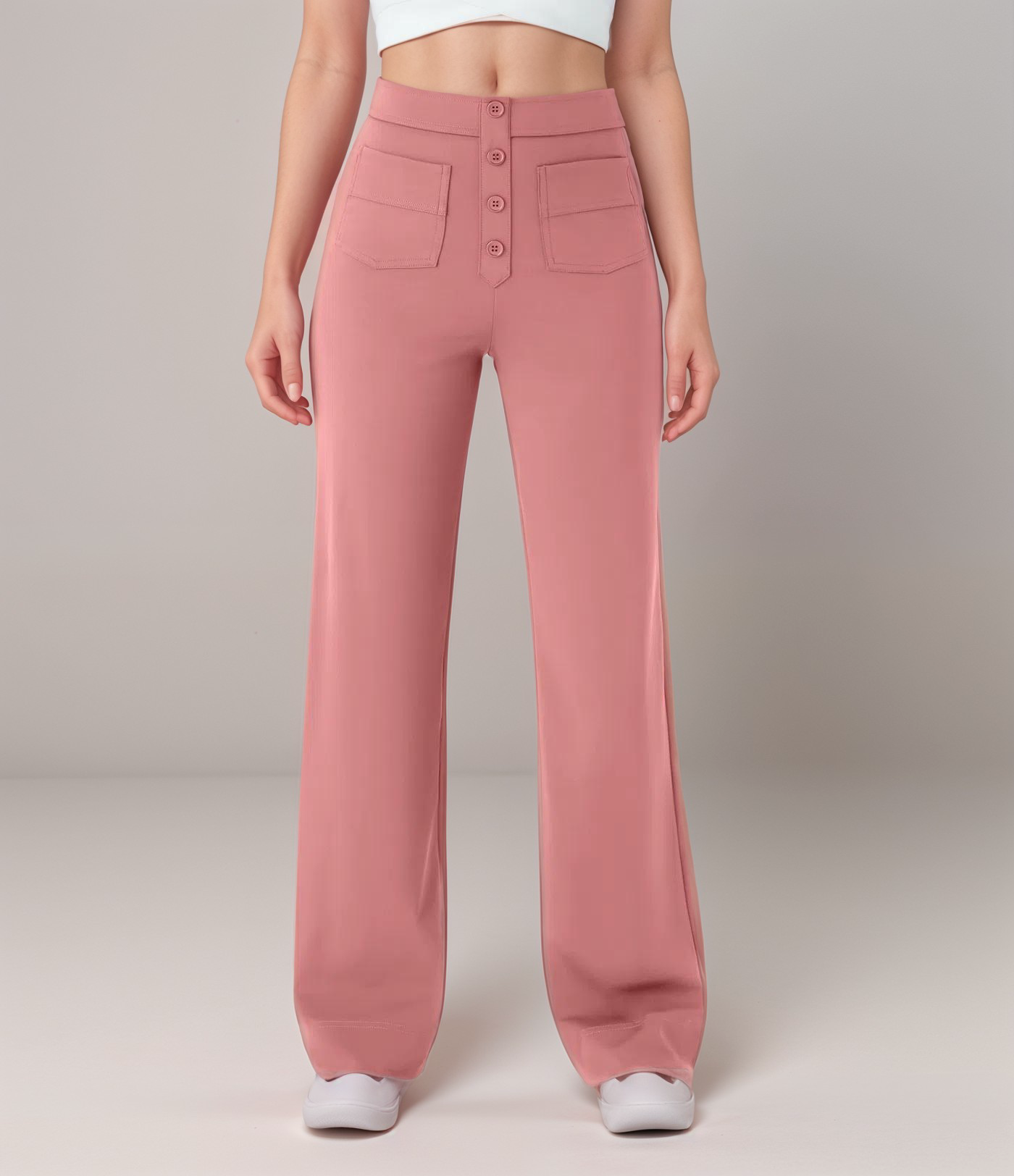 Anika | Stretch High-Waist Pants