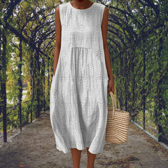 Katherine | Stylish Sleeveless Dress with Pockets