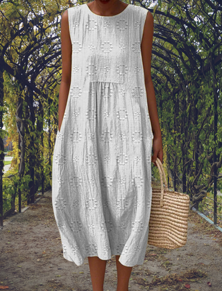 Katherine | Stylish Sleeveless Dress with Pockets