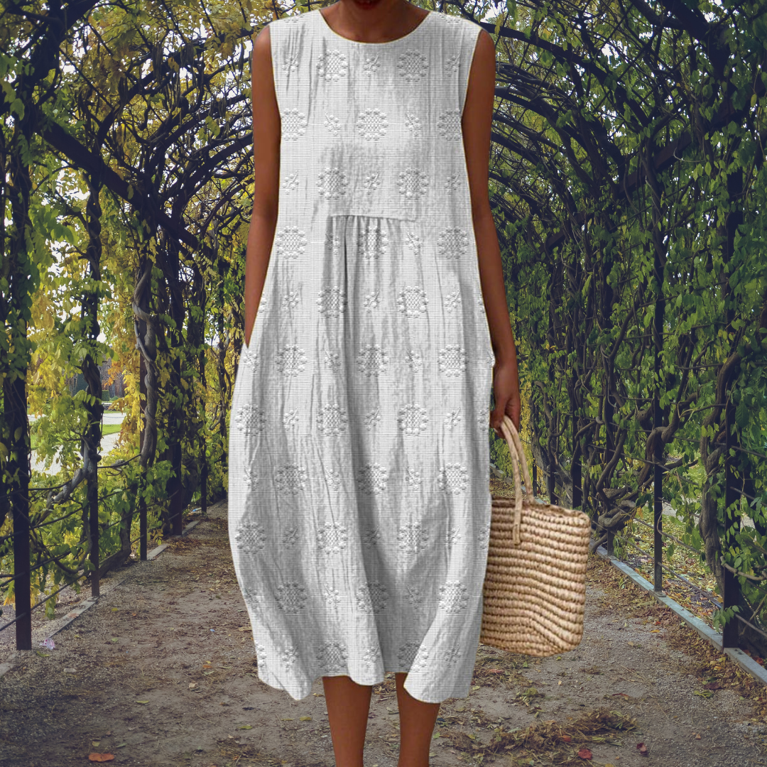 Katherine | Stylish Sleeveless Dress with Pockets