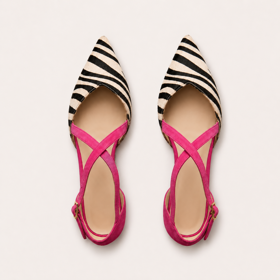 Strappy Ballet Flats