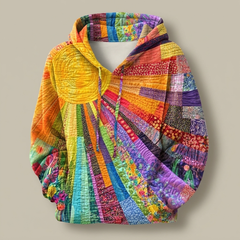 Wildflower Quilted Hoodie