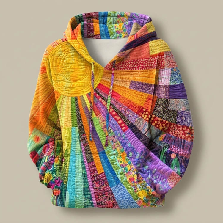 Wildflower Quilted Hoodie