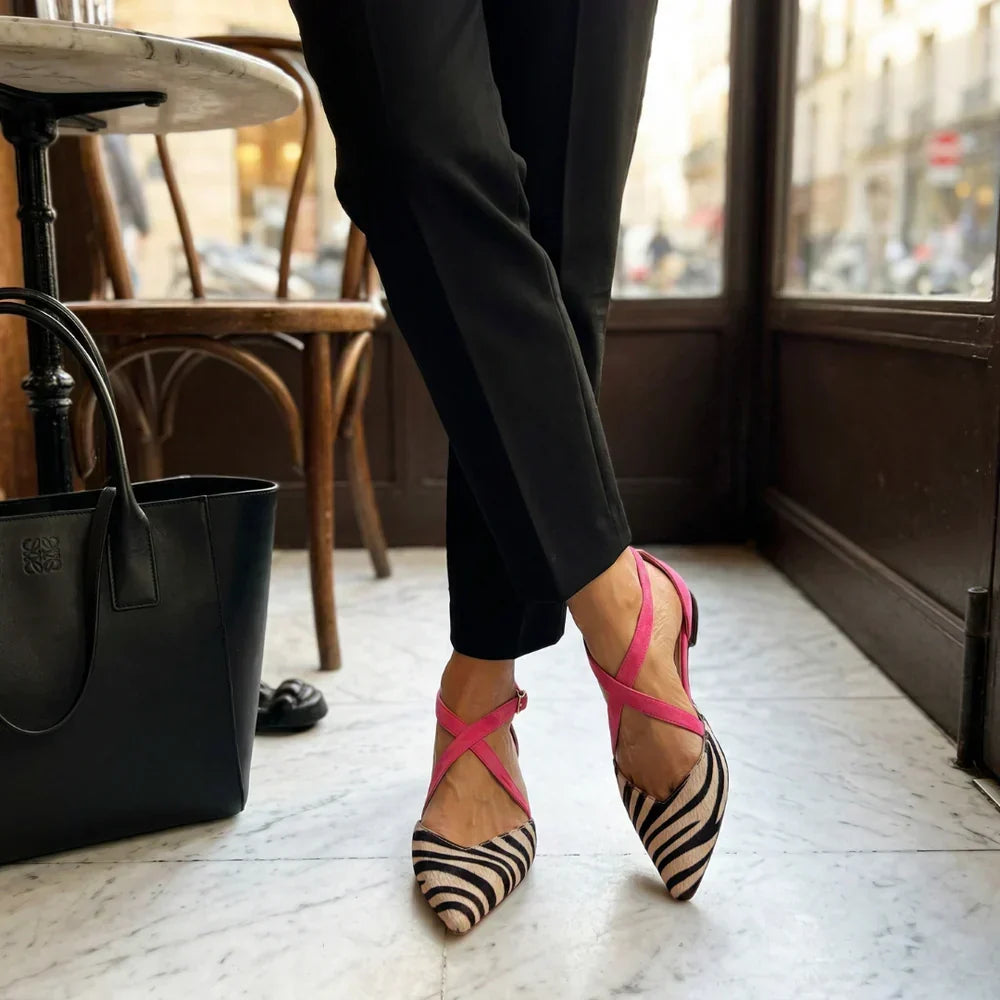 Strappy Ballet Flats