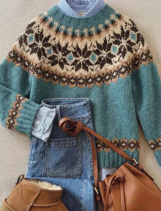 Darlene | Chic Vintage Knit Sweater