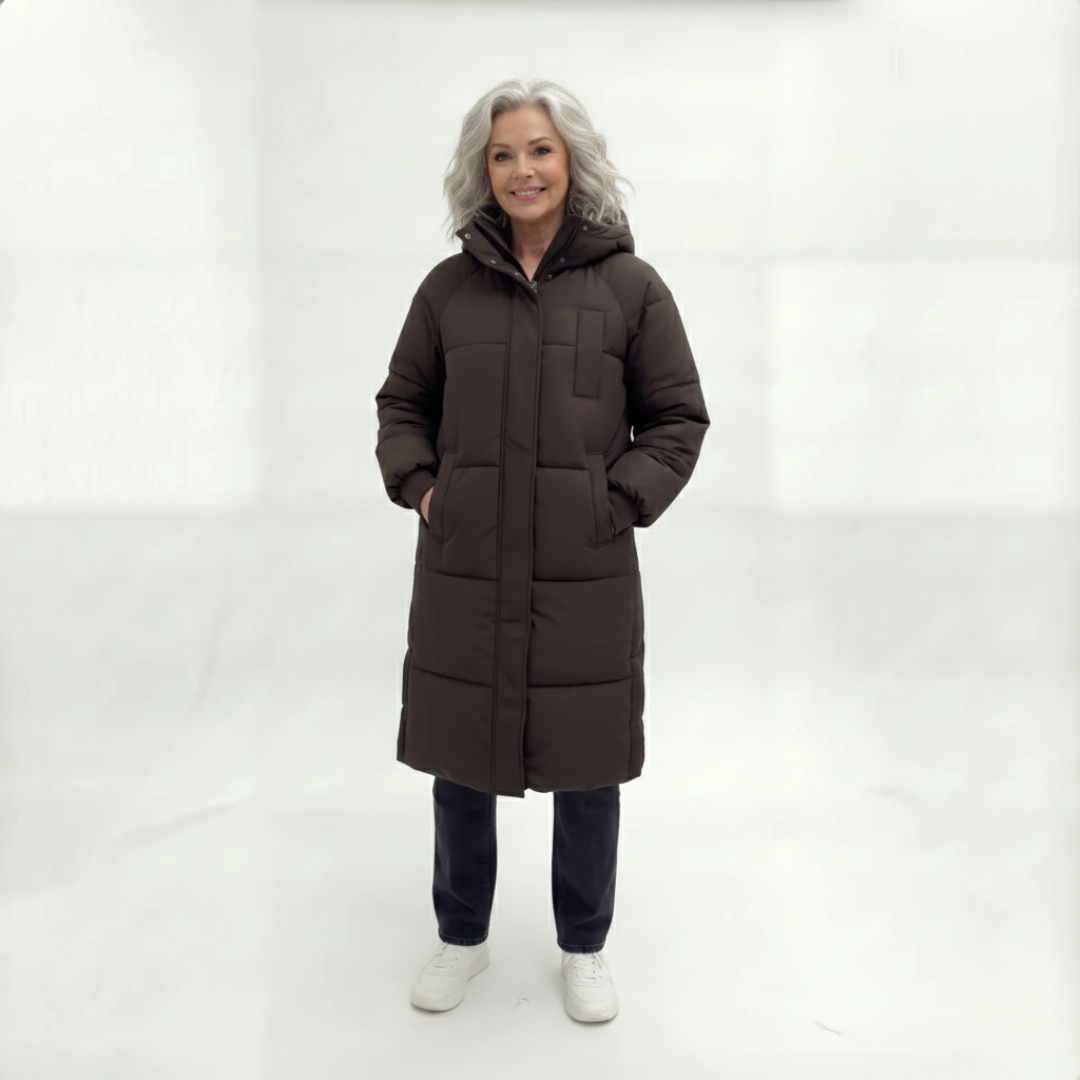 Classic Hooded Long Puffer Jacket