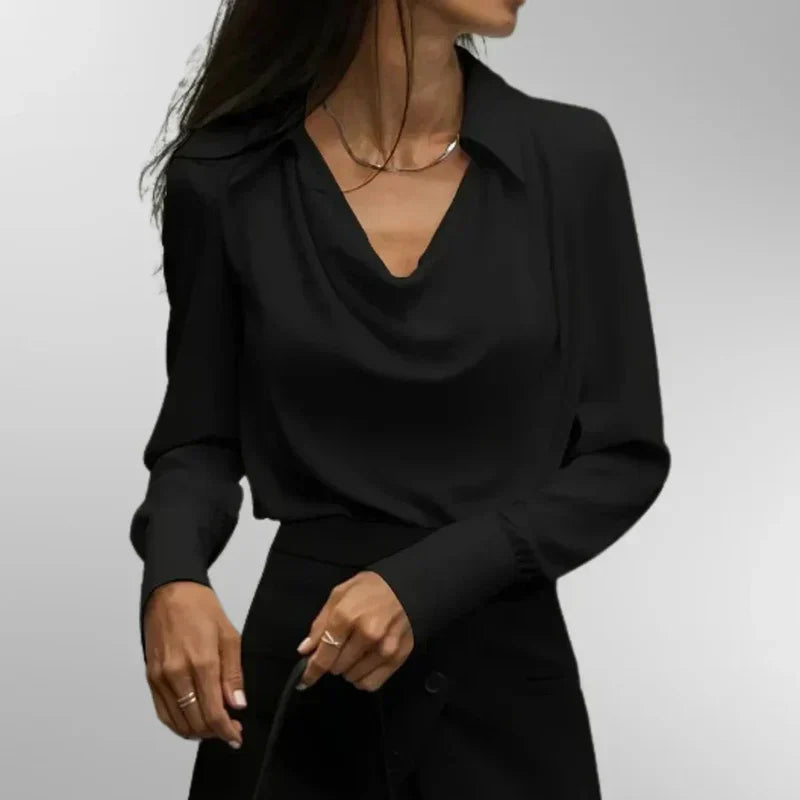 Elegant Satin Blouse
