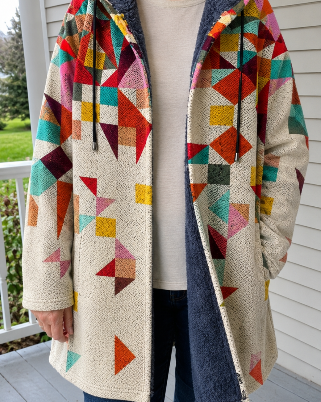 Bohemian Art Coat