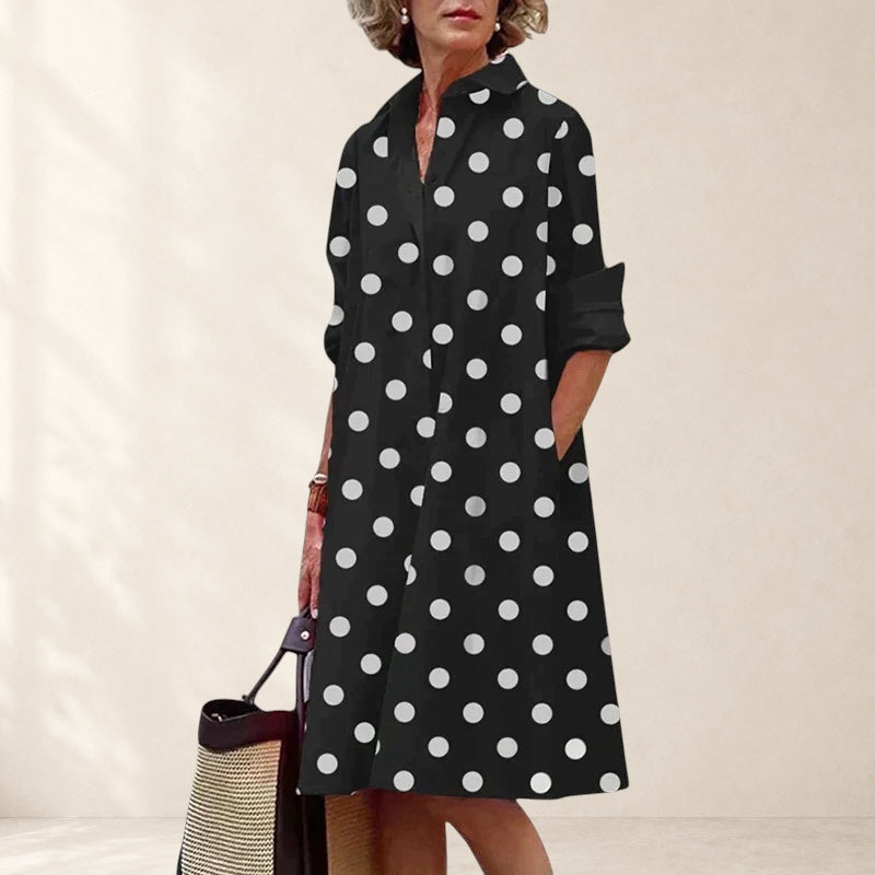 Elegant Dress With Pockets