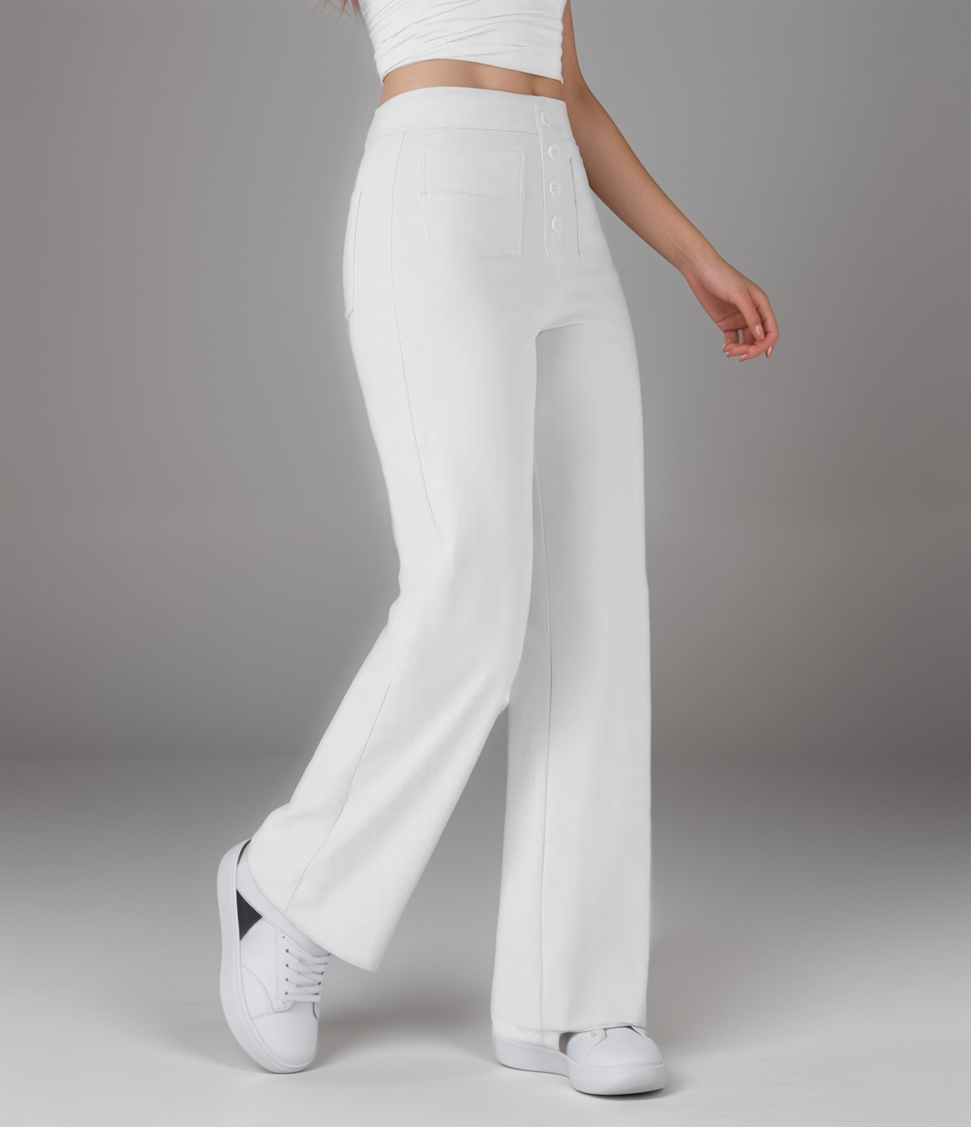 Anika | Stretch High-Waist Pants