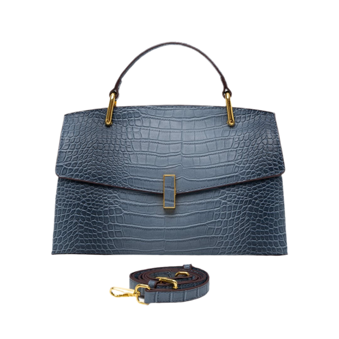 Winnie | Elegant Croc-Textured Bag