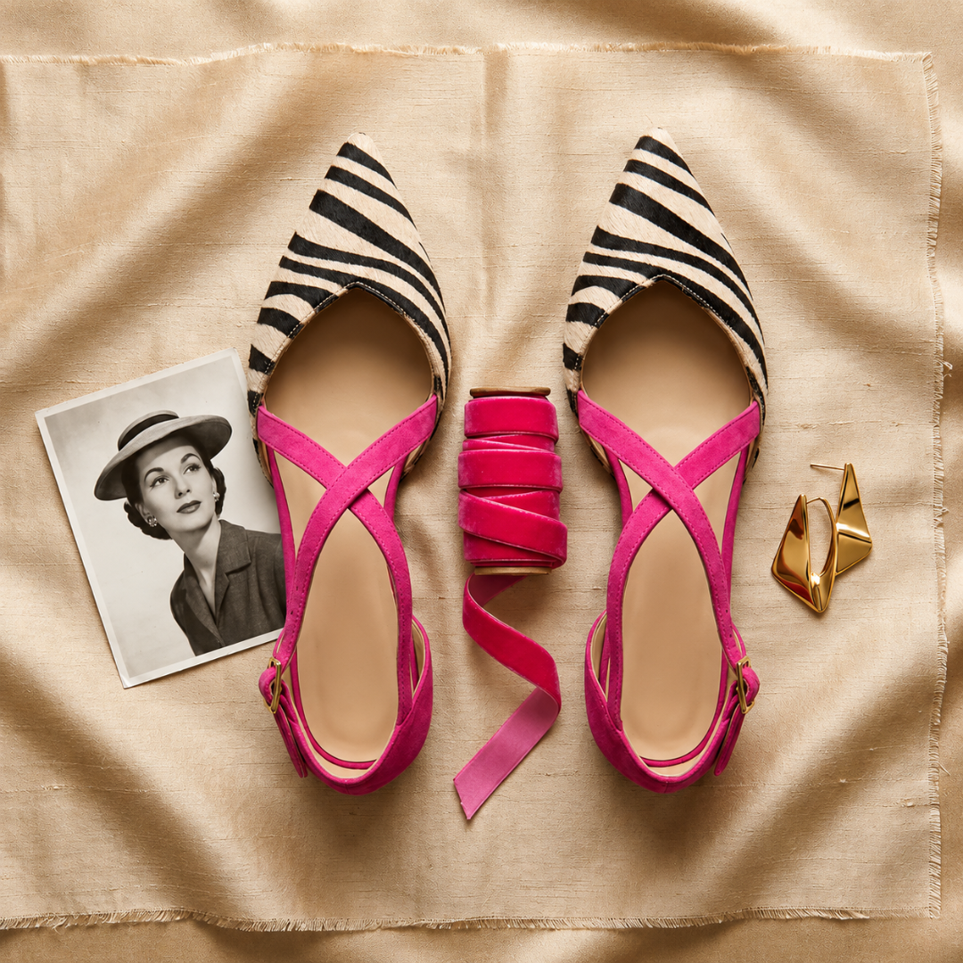 Strappy Ballet Flats