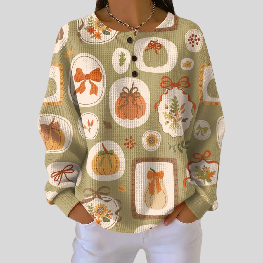 Bows And Pumpkins Sweatshirt