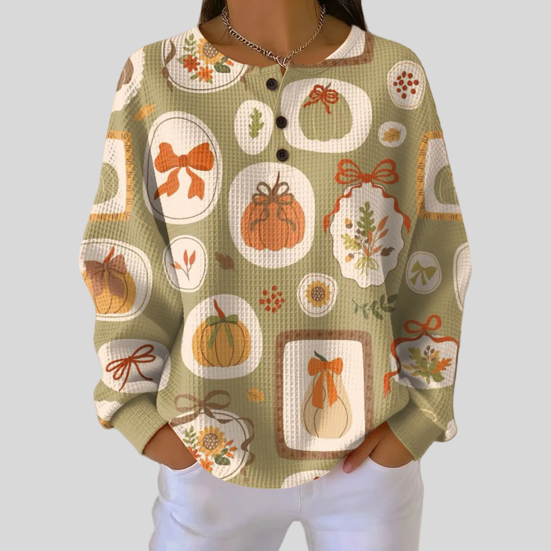 Bows And Pumpkins Sweatshirt