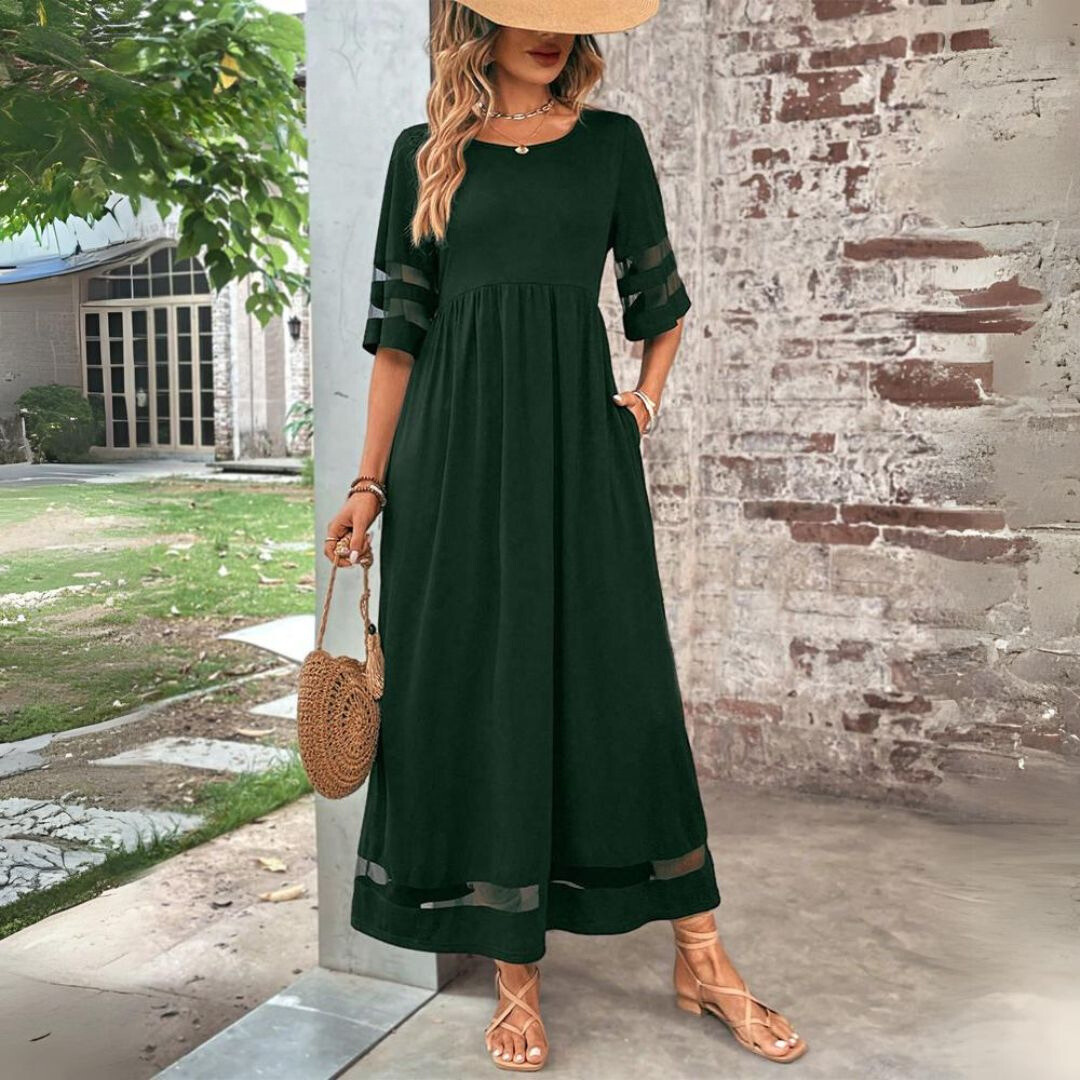 Aubrey | Comfortable Midi Dress with a Flattering Effect