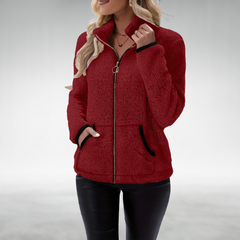 Soft-Touch Zip-Up Jacket