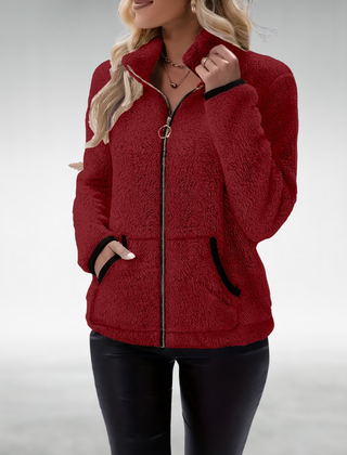 Soft-Touch Zip-Up Jacket