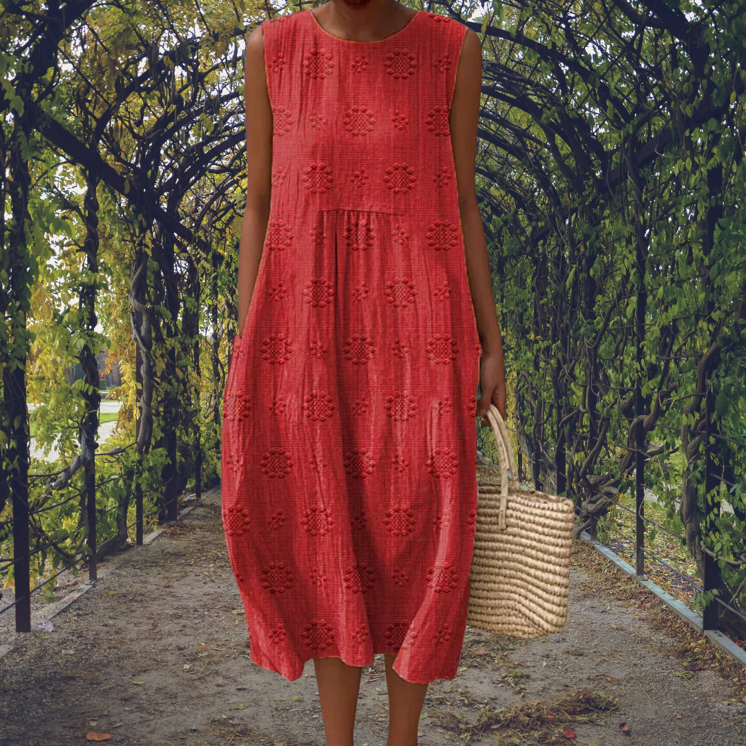 Katherine | Stylish Sleeveless Dress with Pockets