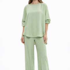 Semira | Lightweight Elegant Set with Wide Pants