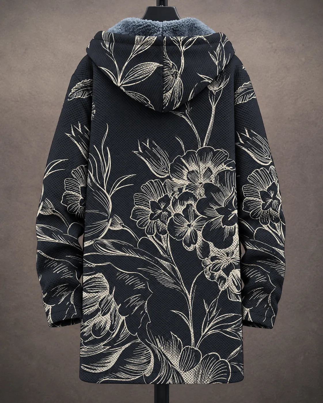Botanical Sketch Hooded Jacket