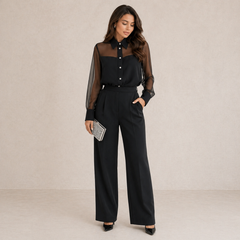 Alvera | Chiffon Blouse