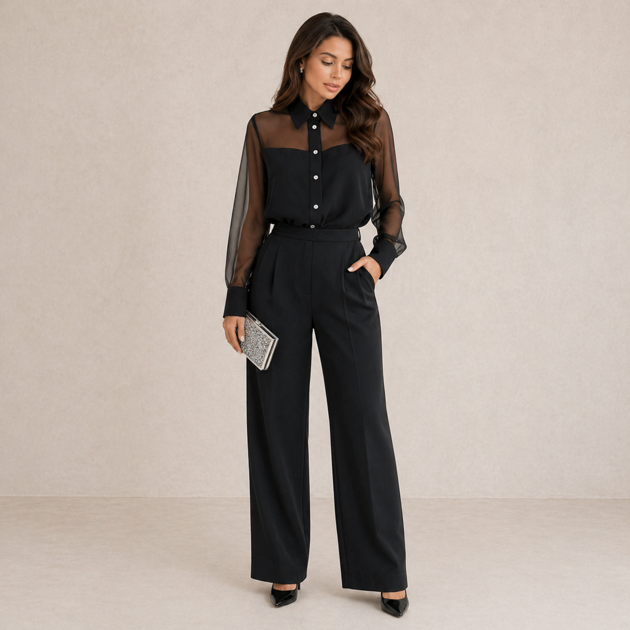 Alvera | Chiffon Blouse