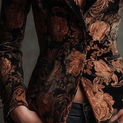 Floral Tailored Blazer