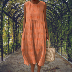 Katherine | Stylish Sleeveless Dress with Pockets