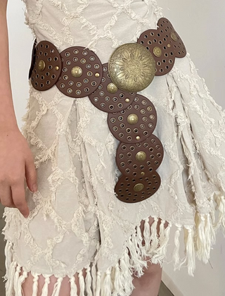 Boho Brown Women's Belt
