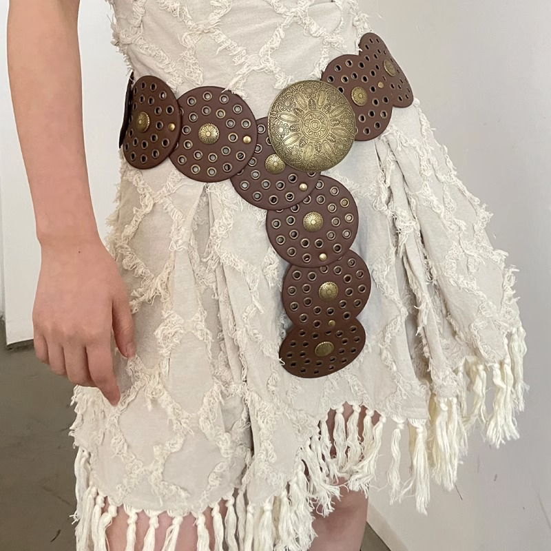 Boho Brown Women's Belt